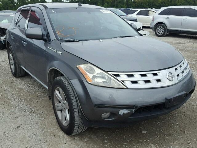 JN8AZ08T26W412973 - 2006 NISSAN MURANO SE/ GRAY photo 1