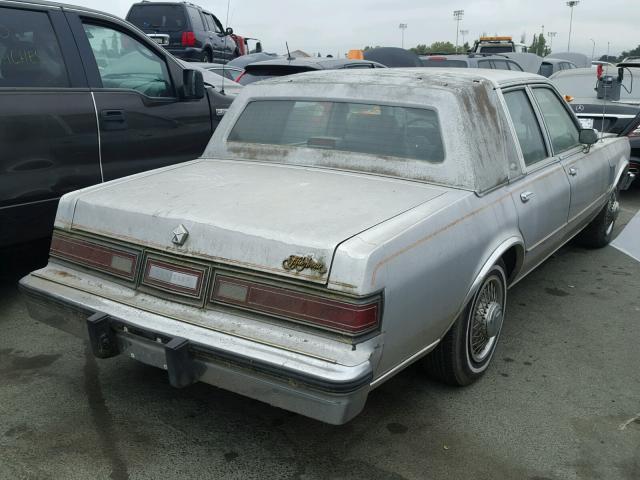 1C3BF66P7HX716027 - 1987 CHRYSLER FIFTH AVEN SILVER photo 4