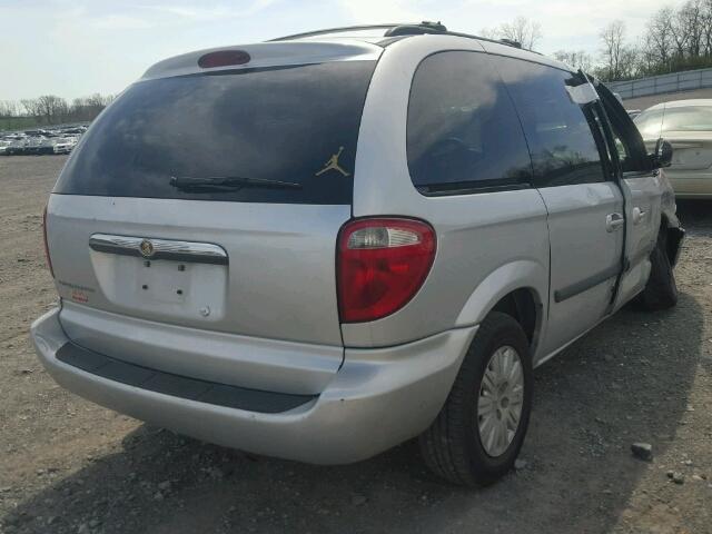 1A8GJ45R77B140306 - 2007 CHRYSLER TOWN & COU SILVER photo 4