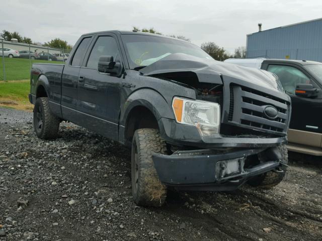 1FTFX1ET9BFA51883 - 2011 FORD F150 SUPER BLACK photo 1