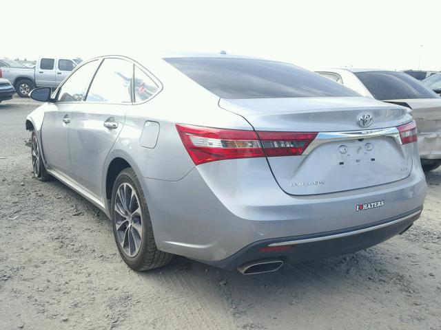 4T1BK1EB0GU205092 - 2016 TOYOTA AVALON XLE SILVER photo 3