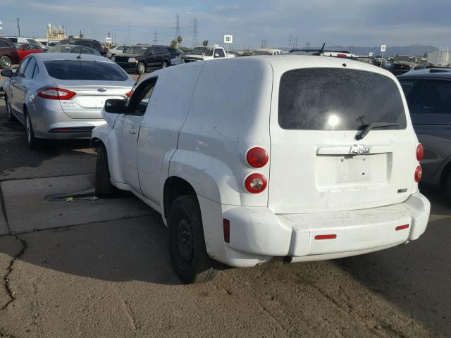 3GCCA85B79S566911 - 2009 CHEVROLET HHR PANEL WHITE photo 3