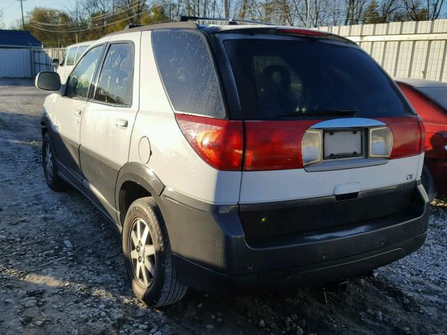 3G5DA03E83S607001 - 2003 BUICK RENDEZVOUS WHITE photo 3