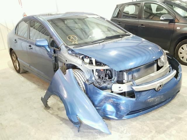 1HGFA16856L148857 - 2006 HONDA CIVIC BLUE photo 1