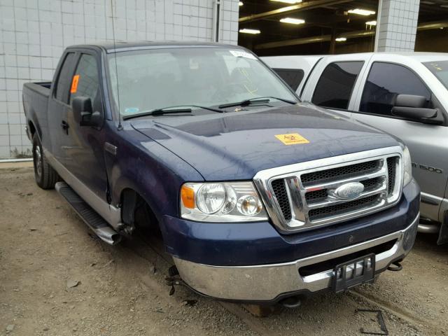 1FTPX14V68FA66406 - 2008 FORD F150 BLUE photo 1