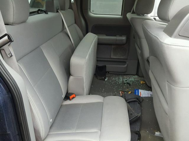 1FTPX14V68FA66406 - 2008 FORD F150 Կապույտ լուսանկար 6