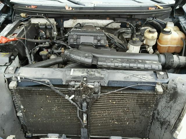 1FTPX14V68FA66406 - 2008 FORD F150 Կապույտ լուսանկար 7