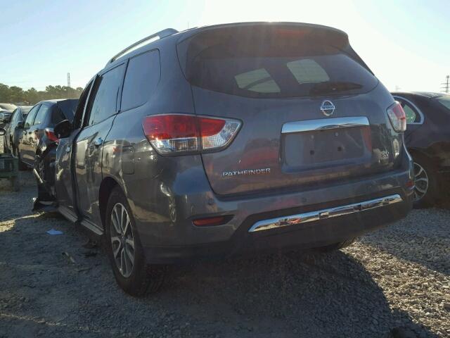 5N1AR2MN0FC654429 - 2015 NISSAN PATHFINDER GRAY photo 3