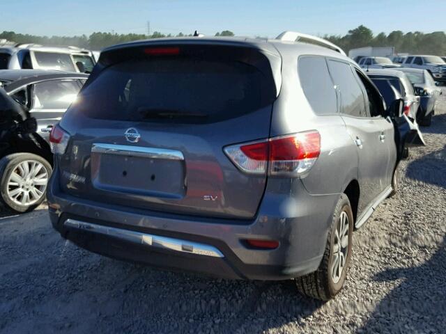 5N1AR2MN0FC654429 - 2015 NISSAN PATHFINDER GRAY photo 4