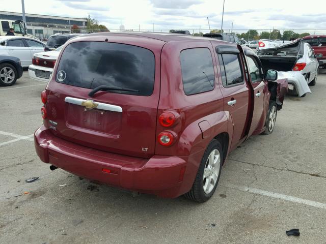 3GNDA23D56S679636 - 2006 CHEVROLET HHR LT RED photo 4