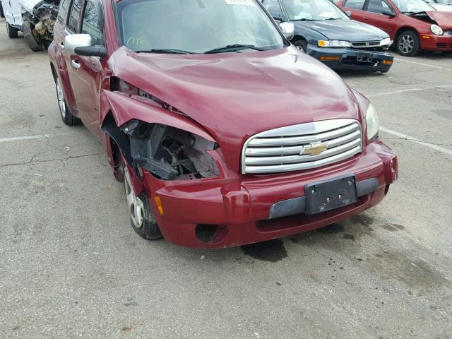 3GNDA23D56S679636 - 2006 CHEVROLET HHR LT RED photo 9