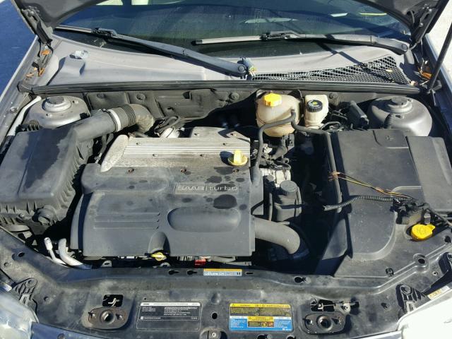 YS3FD46Y471120349 - 2007 SAAB 9-3 2.0T GRAY photo 7