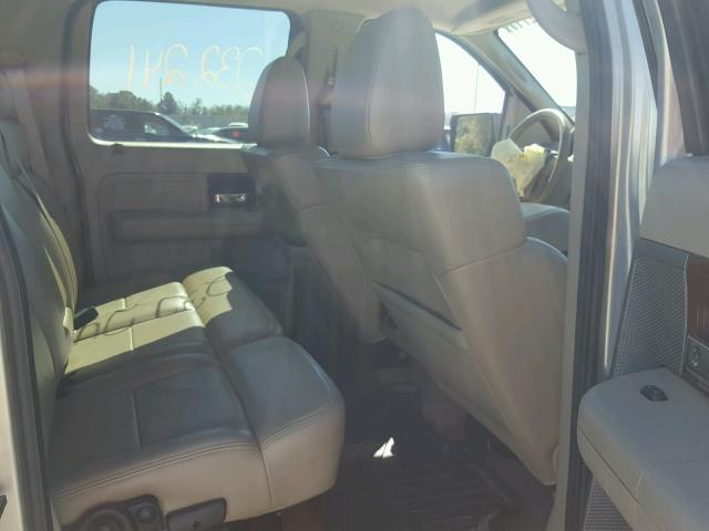 1FTPW14VX6FA86917 - 2006 FORD F150 SUPER SILVER photo 6