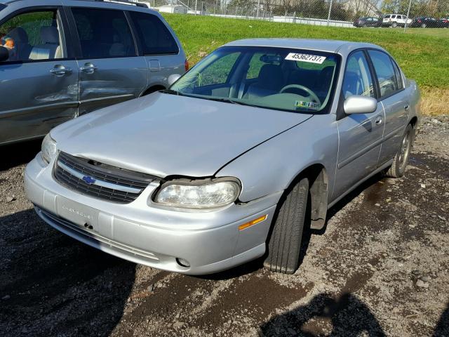 1G1NE52J72M666948 - 2002 CHEVROLET MALIBU LS SILVER photo 2