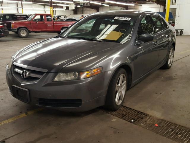 19UUA66264A009121 - 2004 ACURA TL GRAY photo 2