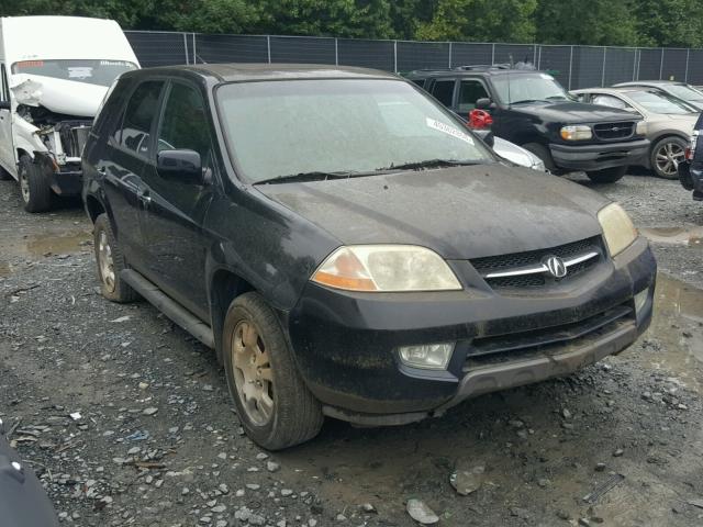 2HNYD18252H529181 - 2002 ACURA MDX BLACK photo 1