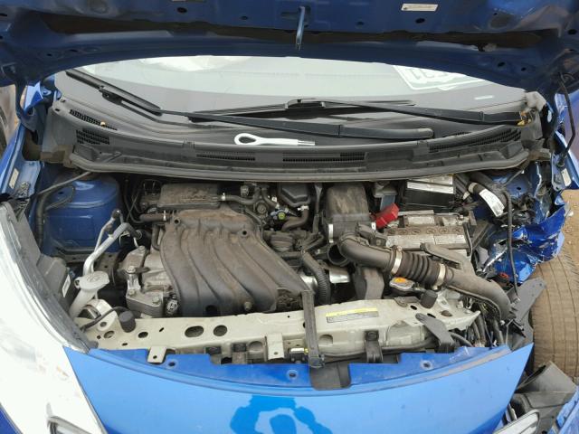 3N1CE2CP5FL383869 - 2015 NISSAN VERSA NOTE BLUE photo 7