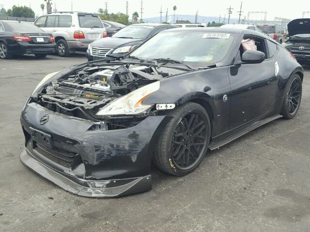 JN1AZ4EH3AM506239 - 2010 NISSAN 370Z BLACK photo 2