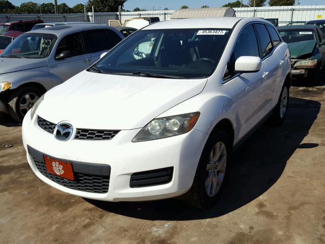 JM3ER293070154715 - 2007 MAZDA CX-7 WHITE photo 2