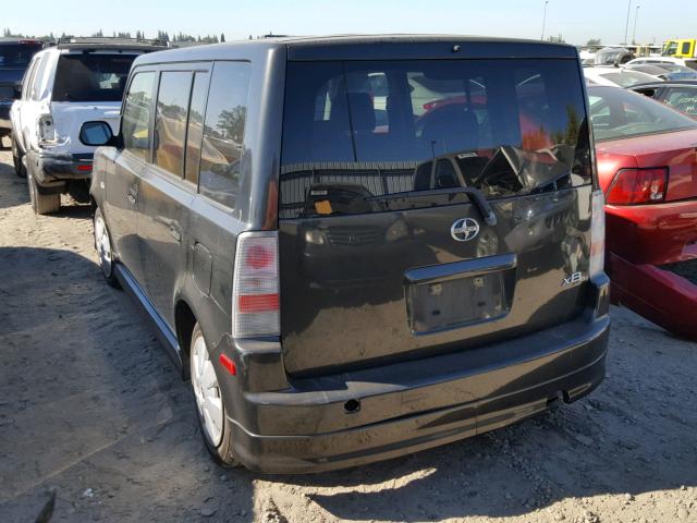 JTLKT334164096369 - 2006 TOYOTA SCION XB Schwarz Foto 3
