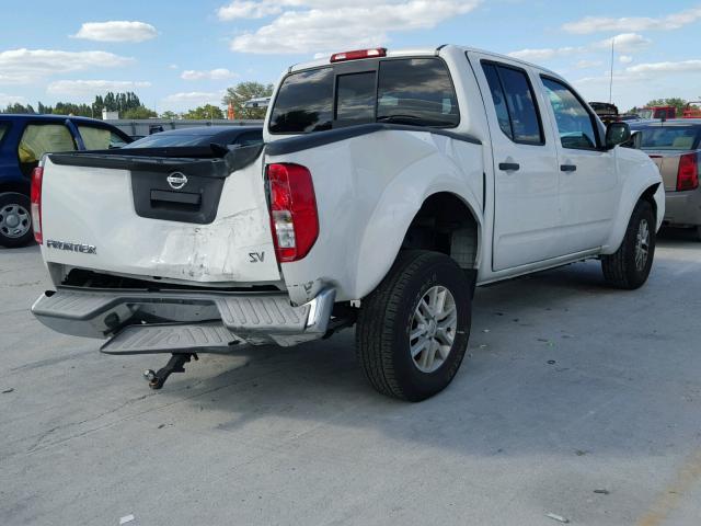 1N6AD0ERXEN732529 - 2014 NISSAN FRONTIER S WHITE photo 4