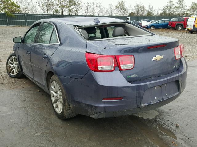 1G11C5SL7EF237565 - 2014 CHEVROLET MALIBU BLUE photo 3