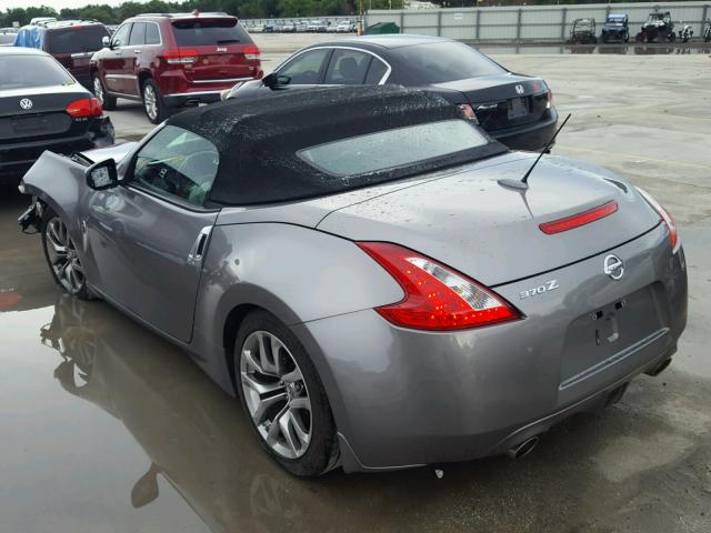 JN1AZ4FHXAM304755 - 2010 NISSAN 370Z GRAY photo 3