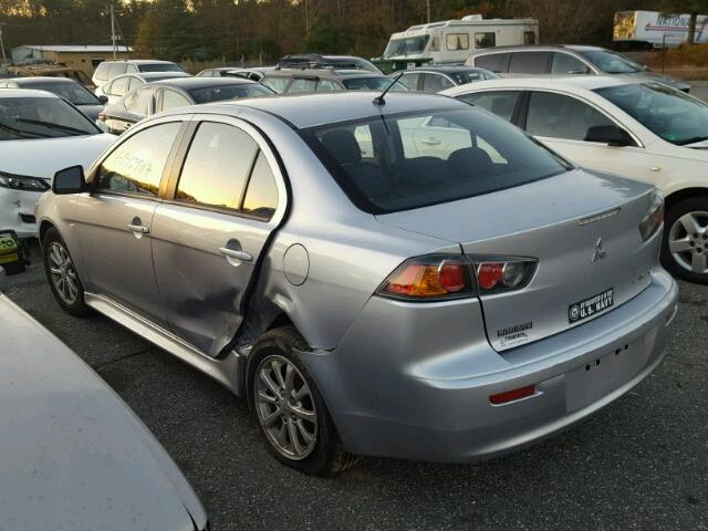 JA32U2FU1DU009323 - 2013 MITSUBISHI LANCER ES/ GRAY photo 3