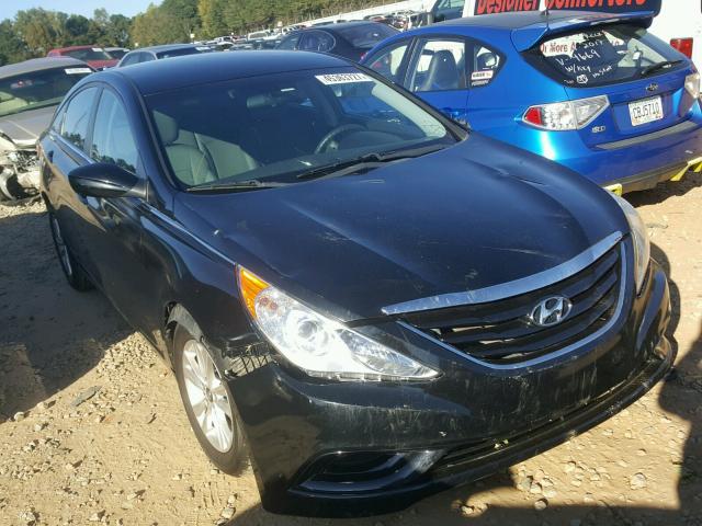 5NPEB4AC2BH014794 - 2011 HYUNDAI SONATA GLS BLACK photo 1