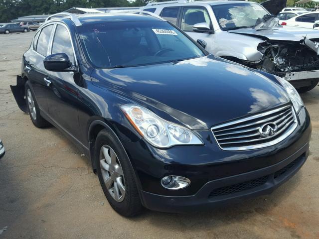 JNKAJ09E88M301280 - 2008 INFINITI EX35 BASE BLACK photo 1