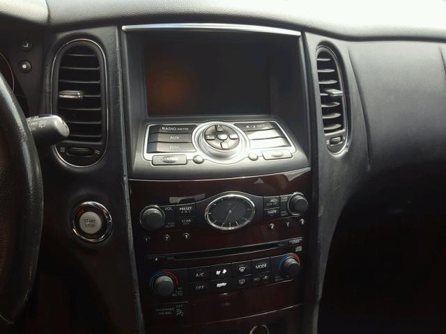 JNKAJ09E88M301280 - 2008 INFINITI EX35 BASE BLACK photo 9