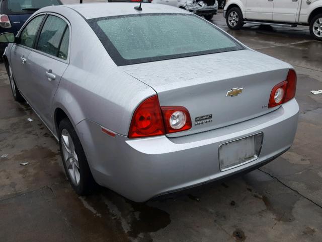 1G1ZG57B29F108629 - 2009 CHEVROLET MALIBU LS ვერცხლისფერი ფოტო 3