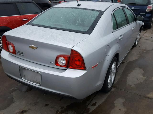 1G1ZG57B29F108629 - 2009 CHEVROLET MALIBU LS ვერცხლისფერი ფოტო 4