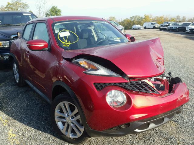 JN8AF5MV1HT753797 - 2017 NISSAN JUKE S MAROON photo 1