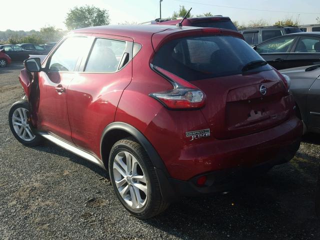 JN8AF5MV1HT753797 - 2017 NISSAN JUKE S MAROON photo 3