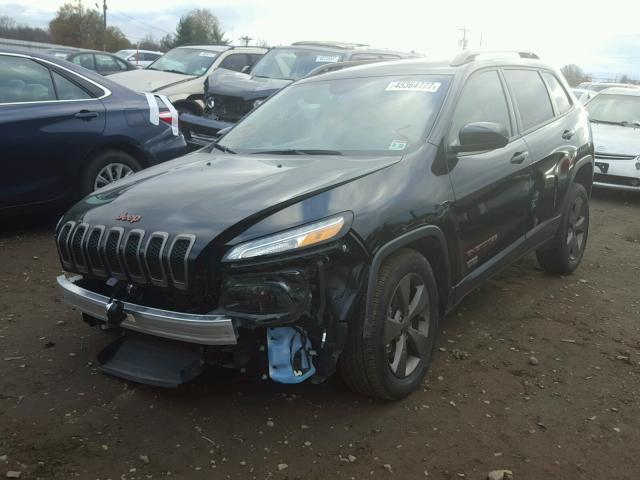 1C4PJMCS7HW512654 - 2017 JEEP CHEROKEE L BLACK photo 2