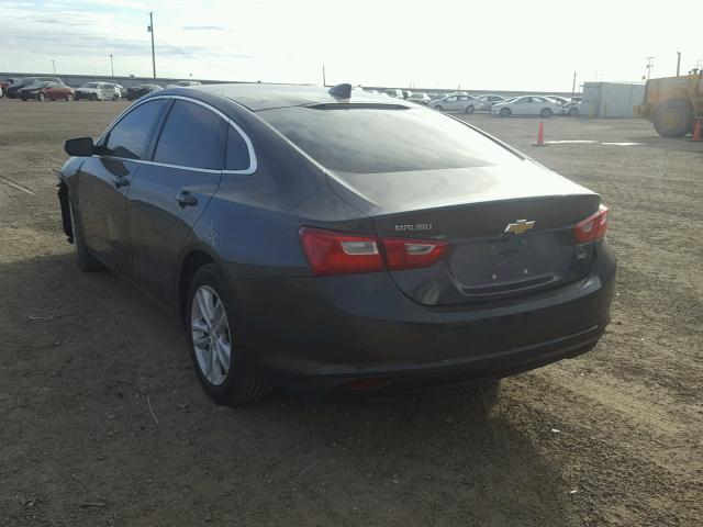 1G1ZE5ST3GF178238 - 2016 CHEVROLET MALIBU LT GRAY photo 3