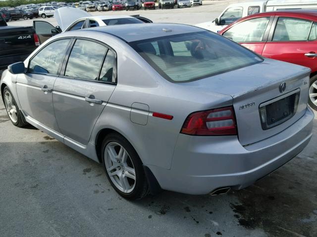 19UUA66218A051668 - 2008 ACURA TL GRAY photo 3