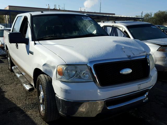 1FTPW12V06KE04361 - 2006 FORD F150 SUPER WHITE photo 1