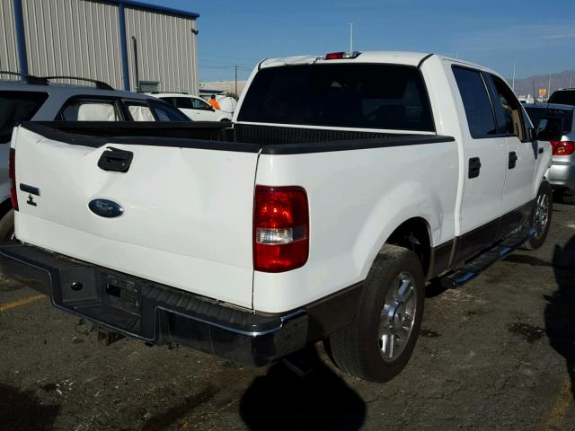 1FTPW12V06KE04361 - 2006 FORD F150 SUPER WHITE photo 4