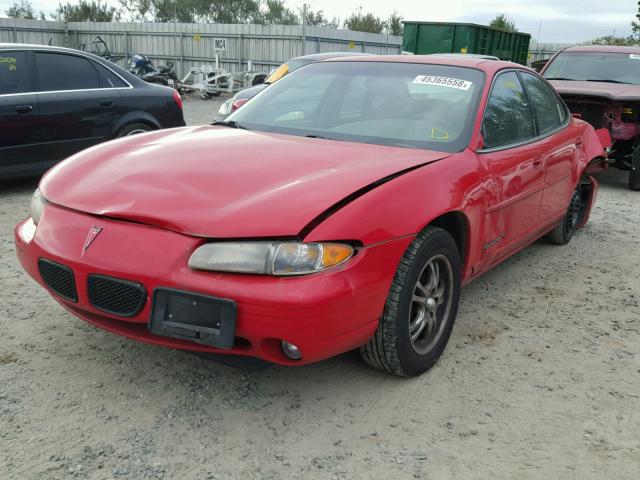 1G2WJ52M4XF339473 - 1999 PONTIAC GRAND PRIX 红色 照片 2