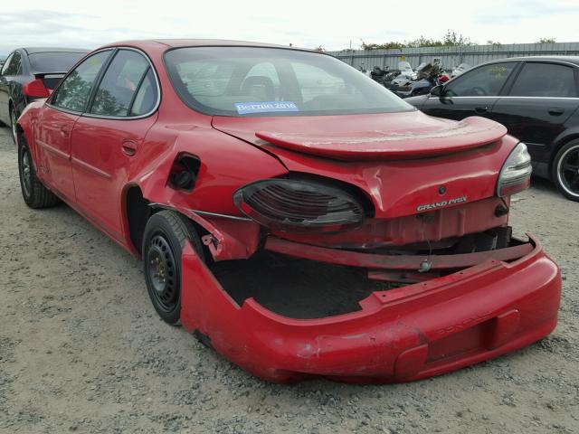 1G2WJ52M4XF339473 - 1999 PONTIAC GRAND PRIX 红色 照片 3