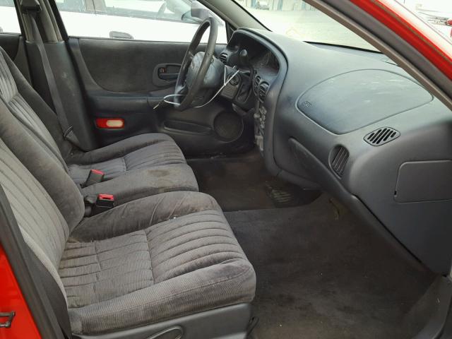 1G2WJ52M4XF339473 - 1999 PONTIAC GRAND PRIX 红色 照片 5