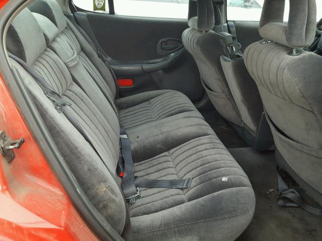 1G2WJ52M4XF339473 - 1999 PONTIAC GRAND PRIX 红色 照片 6