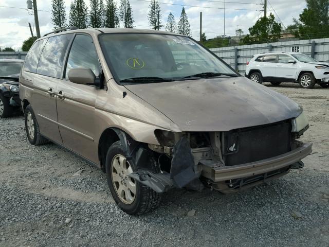 5FNRL18623B045721 - 2003 HONDA ODYSSEY EX GOLD photo 1