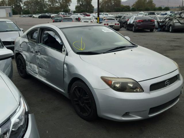 JTKDE167370147588 - 2007 TOYOTA SCION TC SILVER photo 1