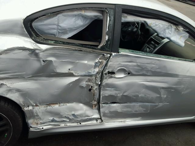 JTKDE167370147588 - 2007 TOYOTA SCION TC SILVER photo 9