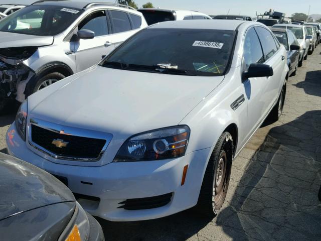 6G3NS5U38EL952206 - 2014 CHEVROLET CAPRICE PO WHITE photo 2