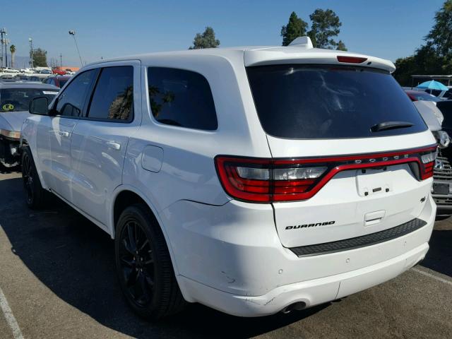 1C4SDHCT1HC659684 - 2017 DODGE DURANGO R/ WHITE photo 3