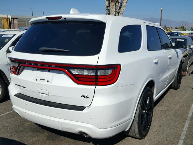 1C4SDHCT1HC659684 - 2017 DODGE DURANGO R/ WHITE photo 4